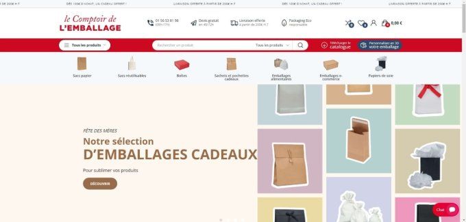 Comptoir de l'emballage